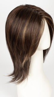 JAVA FROST | Dark Brown base with Gold Blonde and Light Auburn evenly highlighted