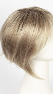 MOCHA H | Rooted Dark Brown with Medium Ash Blonde and Platinum Blonde Highlights