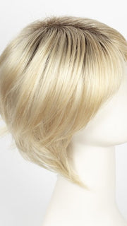 CREAMY TOAST R | Rooted Dark Blonde with Platinum Base with Dark Gold Blonde Highlights