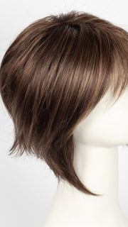 AUBURN SUGAR-R | Dark Auburn with Medium Auburn Base with Dark Strawberry Blonde highlights with Dark Brown roots