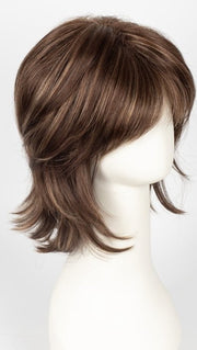 AUBURN-SUGAR | Medium Auburn base with a Dark Strawberry Blonde highlight