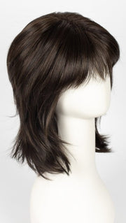 DARK-CHOCOLATE | Dark Brown and Medium Brown evenly blend							