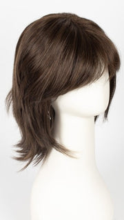 GINGER-BROWN | Medium Auburn and Medium Brown evenly blend							