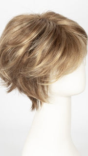 MAPLE-SUGAR |  Light Honey Brown base with Strawberry Blonde highlights