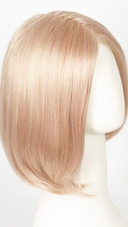 SMOKY-ROSE | Platinum Blonde and Rosewood Blend with a Soft Warm Glow