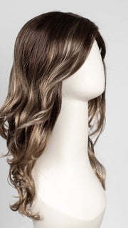 ICED-MOCHA | Light Chestnut Brown Base with Light Brown, Ash Blonde, and Golden Blonde Highlights