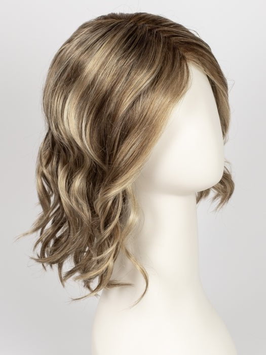 GL15-26SS SS BUTTERED TOAST | Chestnut brown base blends into multi-dimensional tones of medium brown and golden blonde.