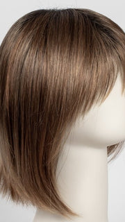 CAFE-MACCHIATO | Nutmeg and Creamy Toffee Blonde with Warm Deep Brown Roots