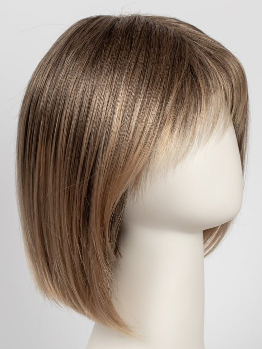 BUTTERED-TOAST | Medium to Light Brown blended with Strawberry Gold Blonde and tipped with Gold Blonde
