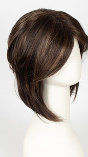 COFFEE LATTE | Dark Brown with Dark Brown & Honey Brown evenly blended highlights