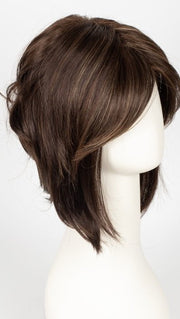 JAVA FROST | Dark Brown base with Gold Blonde and Light Auburn evenly highlighted