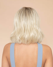 ALEXI by NORIKO in CHAMPAGNE-R | Rooted Dark with Platinum Blonde