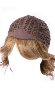 Basic Cap, also known as a capless or traditional construction, has open wefting 