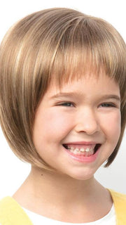 KENSLEY by AMORE in MOCHACCINO | Light Brown base with Strawberry Blonde highlights