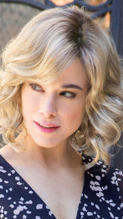 REIGN by AMORE in CREAMY TOFFEE R | Rooted Dark Blonde Evenly Blended with Light Platinum Blonde and Light Honey Blonde PPC MAIN IMAGE FB MAIN IMAGE