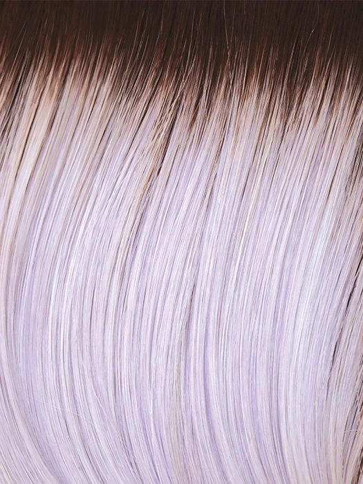 LAVENDER-BLUSH-R | Light Brown which gradually blends into a Light Lavender throughout with Roots