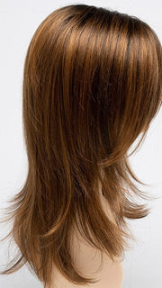 SAFFRON SPICE | A blend of Light Coppers and Warm Auburns with Darker Brown Roots