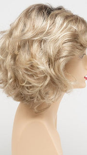 CHAMPAGNE SHADOW | Soft Dark Blonde with Platinum Highlights and Chestnut Roots