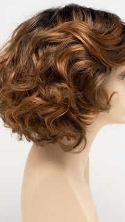 SAFFRON SPICE | A blend of Light Coppers and Warm Auburns with Darker Brown Roots
