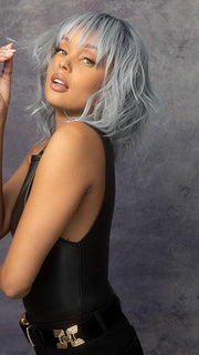 FROZEN-SAPPHIRE | Icey Blue Base with Indigo Black Roots