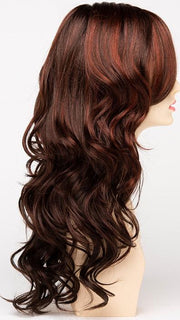 CHOCOLATE CHERRY | Dark Brown roots with overall Medium Brown base with Deep Red highlights