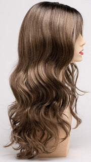 HONEY BREEZE | A blend of Cool, Honey Blonde and Multi-Dimensional Medium Brown with Darker Brown Roots