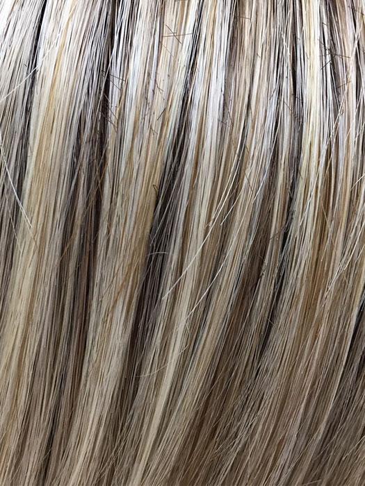 BUTTERBEER-BLONDE | Cool Light Blonde, Light Ash Blonde, and Golden Blonde with Medium Brown Roots