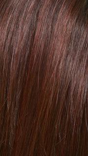 CHOCOLATE CHERRY | Dark Brown roots with overall Medium Brown base with Deep Red highlights
