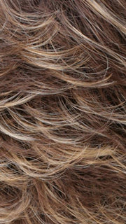 CKISSRT4 | Golden Brown w/Copper Blonde Highlights & Dark Brown Roots