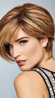 Shout out to short hair in this lavish look certified remy human hair wig