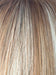 NUTMEG-F | Medium Blonde and Honey Brown Base Frosted with Platinum Blonde Highlights and Medium Golden Roots
