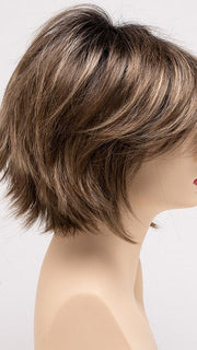 HONEY-BREEZE | A blend of Cool, Honey Blonde and Multi-Dimensional Medium Brown with Darker Brown Roots