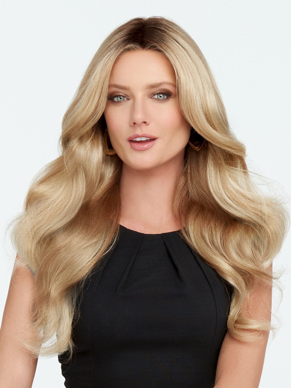 DOWN TIME Wig by RAQUEL WELCH in SS14/88 SHADED GOLDEN WHEAT | Medium Blonde Streaked With Pale Gold Highlights Dark Brown with Subtle Warm Highlights