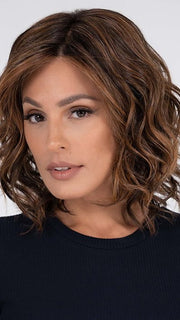 RL8/29SS SHADED HAZELNUT | Warm Medium Brown Evenly Blended with Ginger Blonde and Dark Roots
