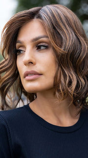 EDITOR'S PICK by Raquel Welch in RL8/29SS SHADED HAZELNUT | Warm Medium Brown Evenly Blended with Ginger Blonde and Dark Roots