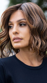 EDITOR'S PICK LARGE by Raquel Welch in RL8/29SS SHADED HAZELNUT | Warm Medium Brown Evenly Blended with Ginger Blonde and Dark Roots PPC MAIN IMAGE FB MAIN IMAGE