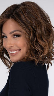 RL8/29SS SHADED HAZELNUT | Warm Medium Brown Evenly Blended with Ginger Blonde and Dark Roots