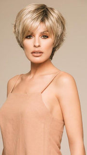 OPEN by Ellen Wille in SAND-MULTI-ROOTED | Lightest Brown and Medium Ash Blonde Blend with Light Brown Roots