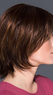 QUEEN COMFORT by ELLEN WILLE in HOT-CHOCOLATE-MIX | Medium Brown, Reddish Brown, and Light Auburn blend