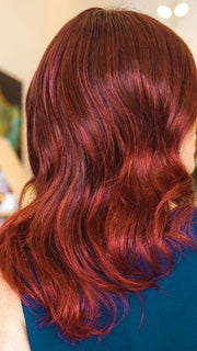 TOUCH by ELLEN WILLE iN CHERRY MIX | Dark brown base, dark burgundy Red, and Bright Cherry Blend