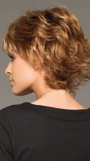 CREAMED COFFEE | Medium Brown roots and base with Cinnamon and Golden Blonde highlights