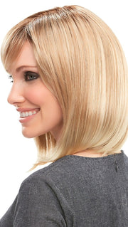 27T613S8 SHADED SUN | Medium Natural Red-Gold Blonde & Pale Natural Gold Blonde Blend and Tipped, Shaded with Medium Brown