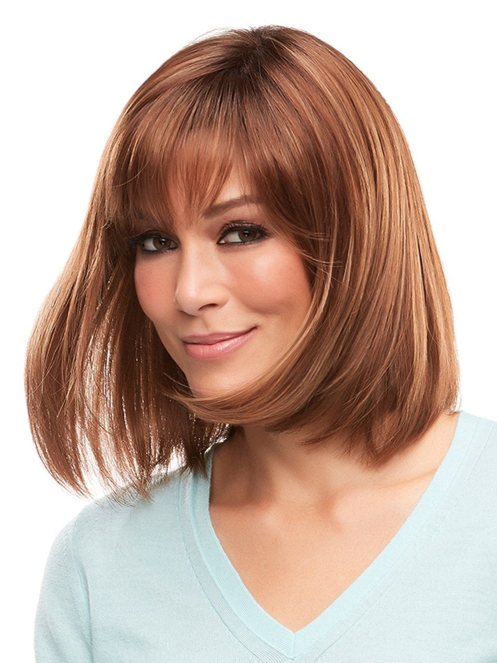 The SmartLace front and monofilament top provide the look of natural hair growth with easy wear ability