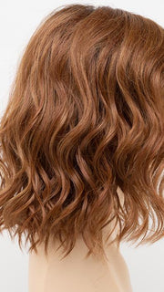 CREAMED-COFFEE | Medium Brown roots and base with Cinnamon and Golden Blonde highlights