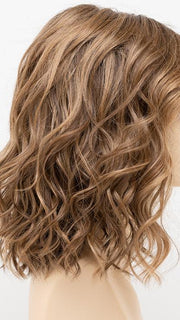 TOASTED SESAME | Medium Brown roots with overall Warm Cinnamon base and Wheat Blonde highlights