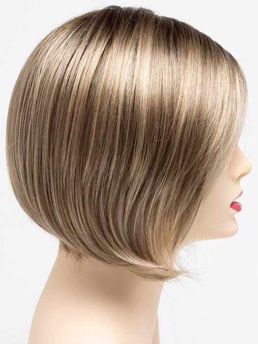 SAHARA BLONDE | Softer Dark Blonde with Light Golden Blonde, and features Chestnut Roots