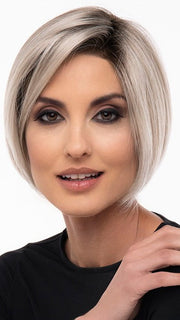 EVE by Envy in SILKY-BEIGE | Light Platinum Blonde with Dark Brown Roots 