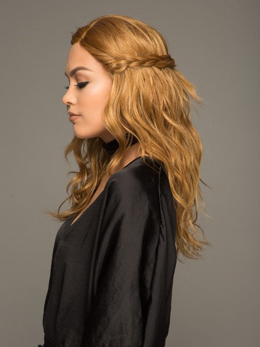  Long, wavy and braided to create a stylish look in seconds