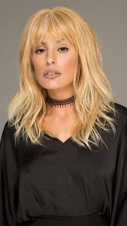 A wavy layered cut made with heat-friendly fiber