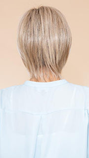 OPENING ACT by RAQUEL WELCH in RL19/23SS SHADED BISCUIT | Light Ash Blonde Evenly Blended with Cool Platinum Blonde and Dark Roots